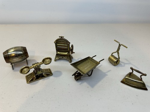 Brass miniature vintage - brass,
