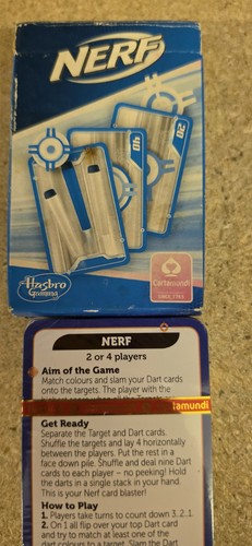 Nerf playing card - playing, new