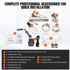 2.5inch 63mm Exhaust Control