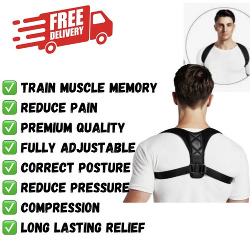 Back support posture corrector - support,