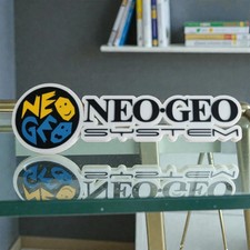 Neo Geo System Logo Sign 3D