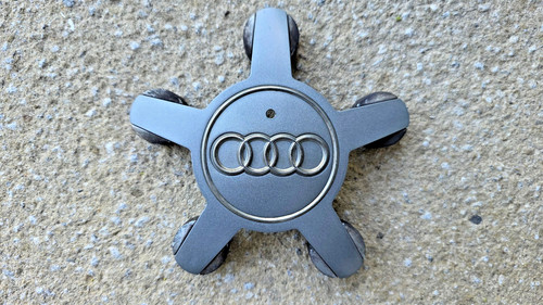 Oem audi centre caps removed - centre,