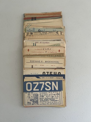Qsl ham radio cards - qsl,