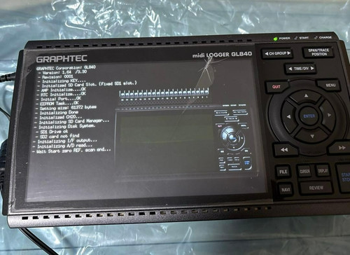 Graphtec gl840 midi logger - midi,