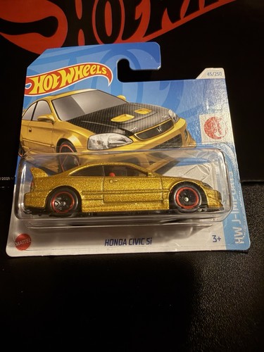 Hot wheels honda civic gold - wheels,