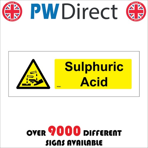 Sign sulphuric acid industrial - sulphuric,