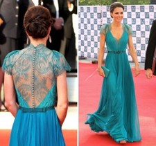 NEW Jenny Packham Aspen Ball Gown Dress UK 8 10 US 2 4 Wedding Blue RRP £2520