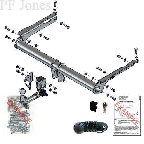 Tow trust towbar for audi - for,
