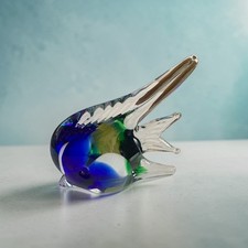 Vintage Rare Murano Angel Fish