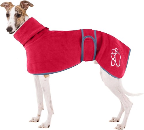 Greyhound fleece coat whippet - greyhound,