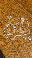 20" Sterling Silver 925 Curb