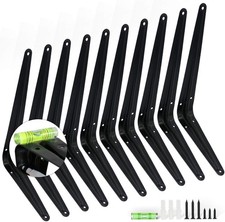 10pcs shelf brackets - brackets, 10"