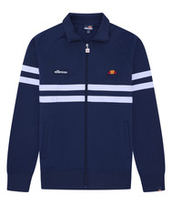 Ellesse Mens Track Top Rimini Retro Track Top Navy White