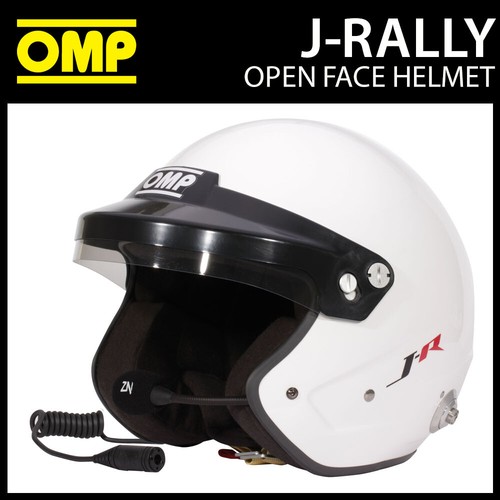 Omp rally helmet open face - helmet,