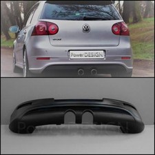 Rear Bumper Spoiler Diffuser for VW GOLF 5 MK5  " R32 look " ABS Plastic
