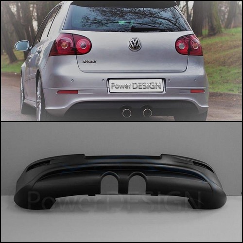 Rear bumper spoiler - rear, diffuser