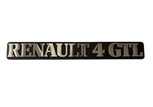 Renault gtl emblem with - renault, 4