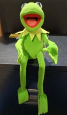 Nanco Kermit The Frog Vintage approximately 18" Plush Jim Henson's Muppets 
