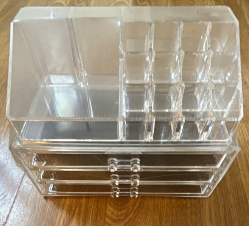 Clear plastic make - plastic, make-up
