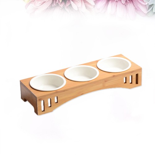 Solid wood pet dining - solid,