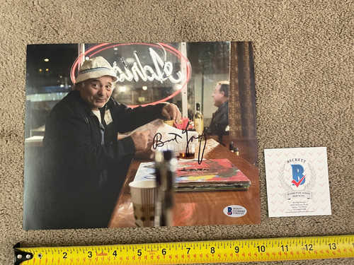 Rocky star burt young signed - burt,