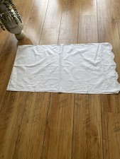 Stunning Vintage Lace Cotton Pillow Sham Case. 90x 46 Cm