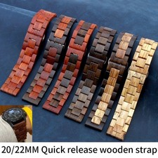 20-22mm Wooden Watch Straps