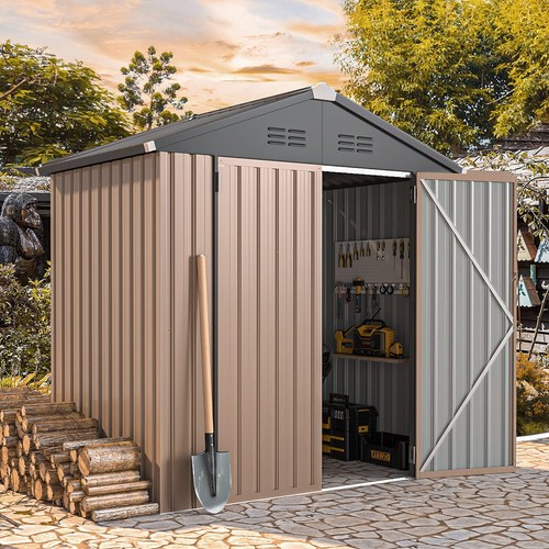 Metal garden shed 5x3 6x4 - metal,