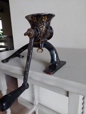 Vintage Spong 1950s Black & Gold Spong London 301 Table Top Mincer 3 Blades 