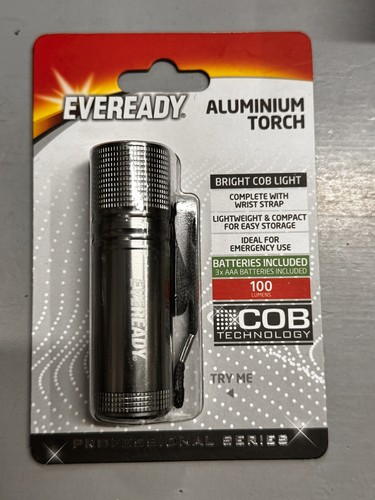 Eveready aluminium led torch - led,