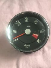 1169    Sunbeam Tiger (Alpine) Tachometer.  8 Cylinder Conversion.  Neg Earth