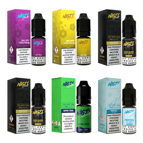 10x nasty nic salts - ns,