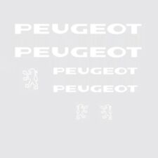 Peugeot Bicycle Frame Stickers - Decals:  n.3