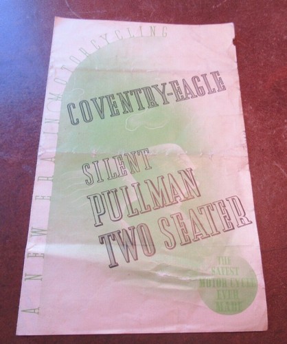 Coventry eagle silent - silent, pullman