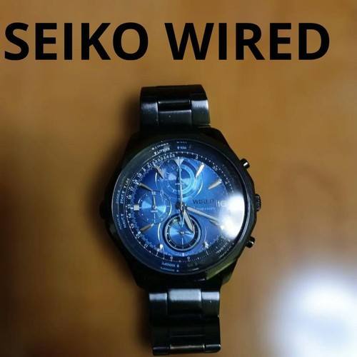 Seiko wired chronograph watch - seiko,