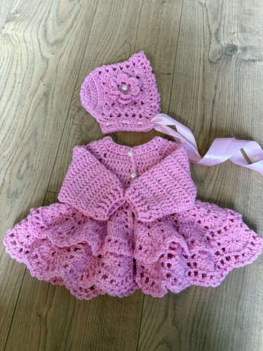 Crochet newborn cardigan - crochet,