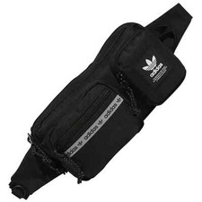Adidas Black and white crossbody mens bag