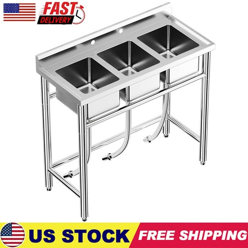Three compartment commercial - compartment,