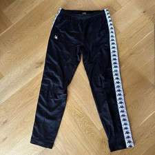 Kappa Black Tracksuit Trousers L Men’s