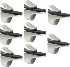 8 Pcs Glass Shelf Bracket