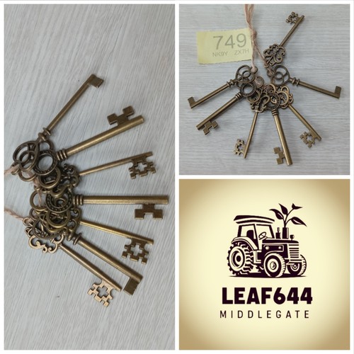 Bunch keys old vintage - of,