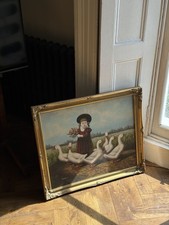 Vintage original oil painting