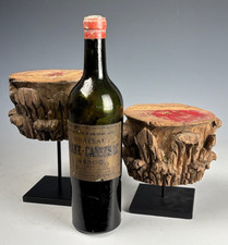 Decorative Antique Wooden Stands – Pair of Carved Corinthian Capitals