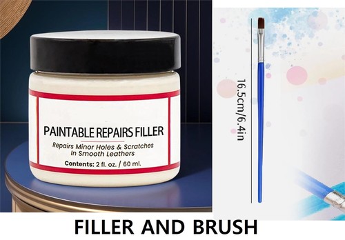 Leather vinyl repair - repair, filler