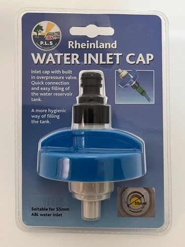 Water inlet filler cap - water, with
