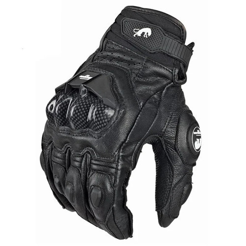 White black motorbike - black,