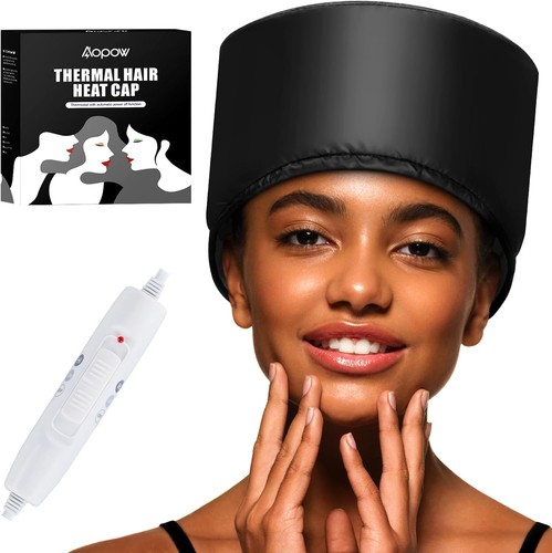 Electric hair steamer - electric, cap