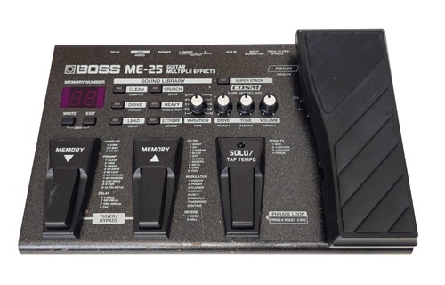 Boss guitar multi effect - boss, me-25