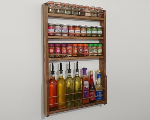 Oil spice rack handmade - &,