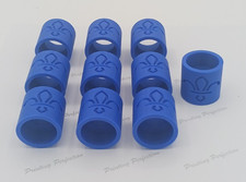 10 x Dark Blue UK Scout Woggle